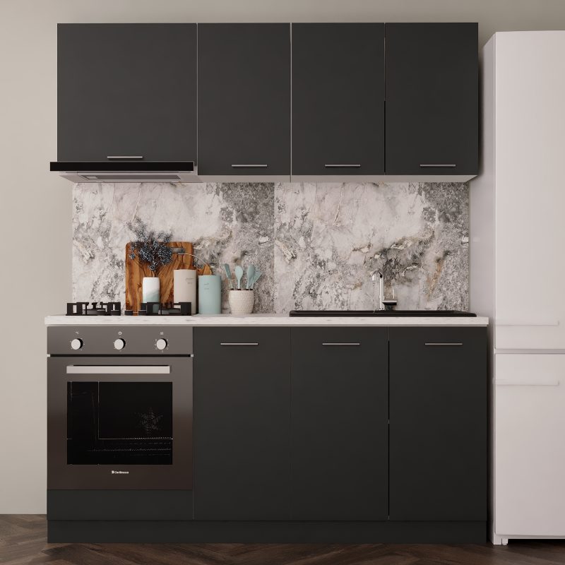 Bucatarie Marta 180cm Antracit