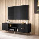 Comoda Tv Soft Negru