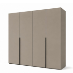 Dulap Dressing 4 usi casmir (bazalt), 160x200x50